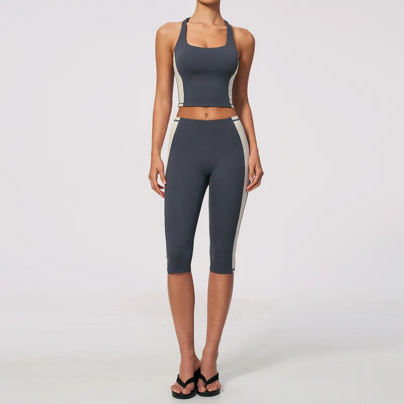 Women's Sports Bra Shorts Set
