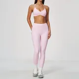 AS5555-3 · Falling Blossom Pink Falling Blossom Pink Women's Brushed Breathable Workout Set