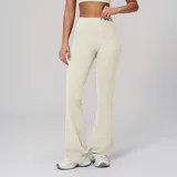 Light Apricot Casual Running Women's Wide Leg Yoga Pants Flared