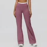 BP3129-4 · Violet Purple Violet Purple Women's Layered Bare Feel Yoga Leggings