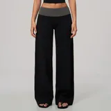 BP9639-2 · Meteor Black Grey Clash Meteor Black Grey Clash Women's Brushed Stylish Yoga Leggings