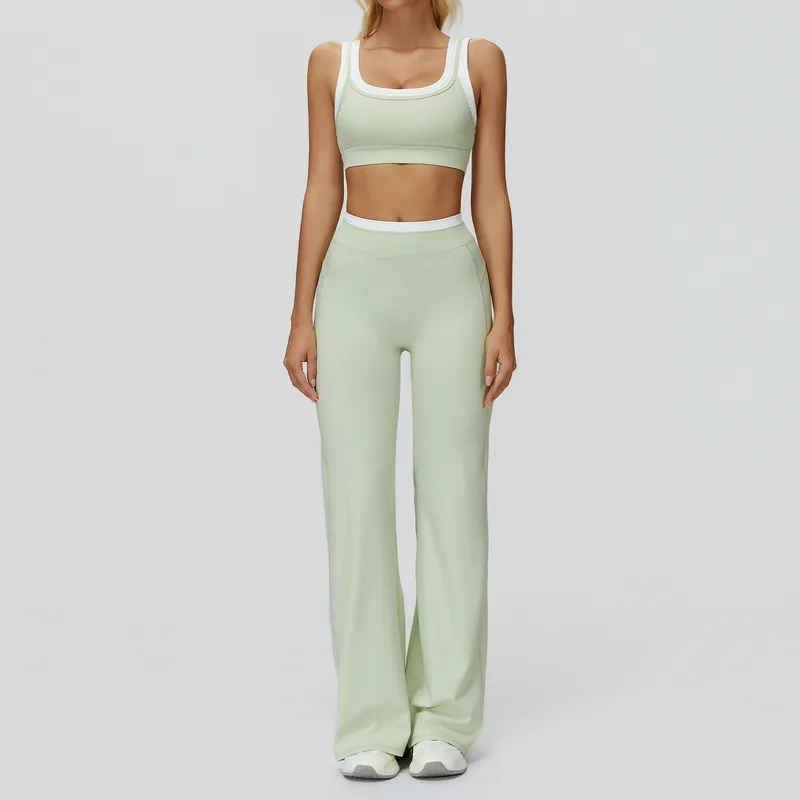 Women's Sports Bra Shorts Set