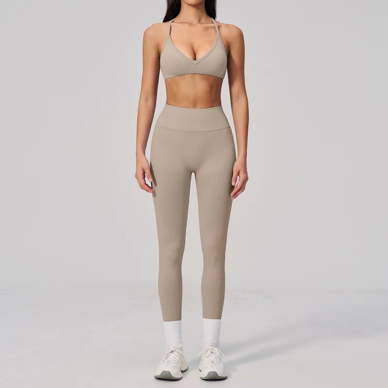 Women's Sports Bra Shorts Set