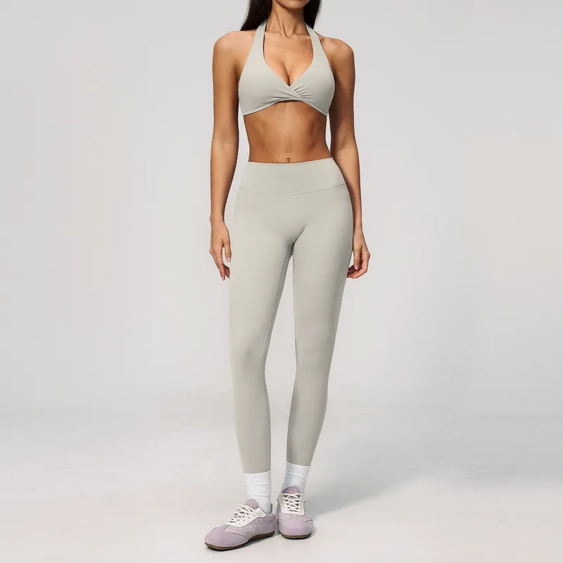 Women's Sports Bra Shorts Set