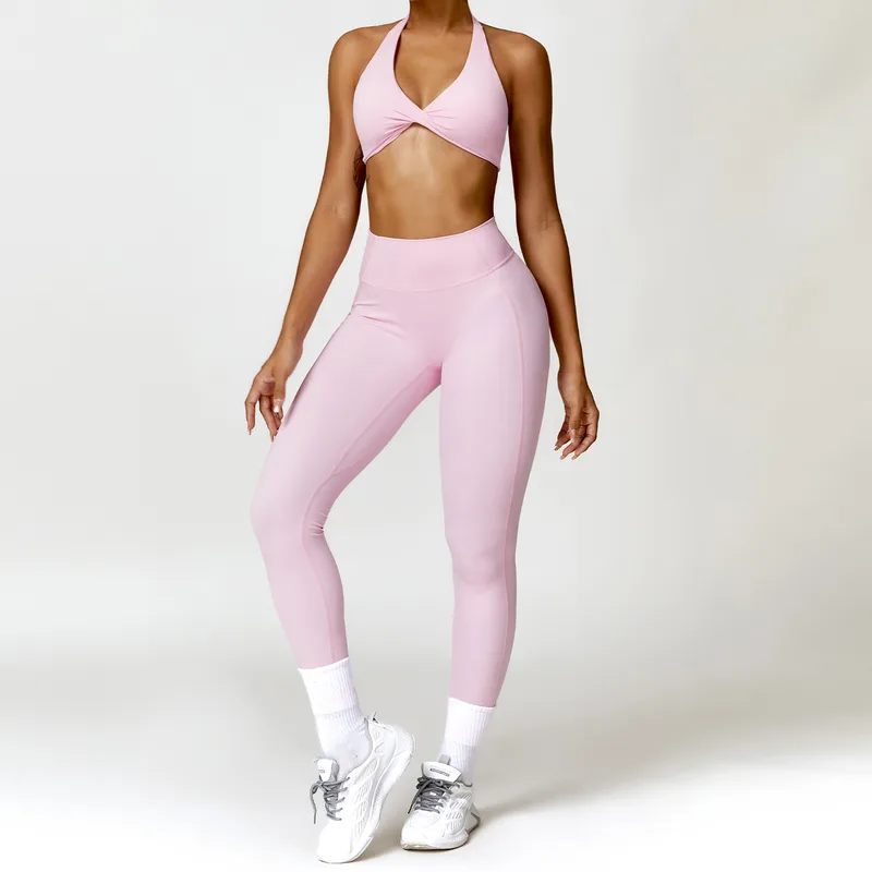 Women's Sports Bra Shorts Set