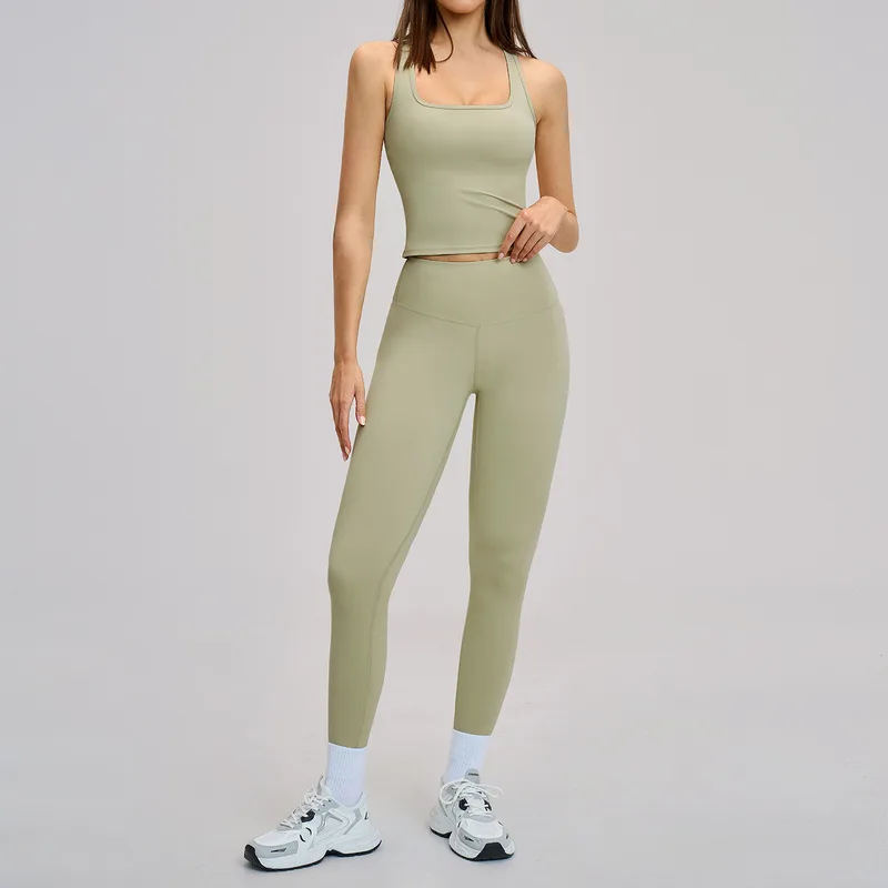 Women's Sports Bra Shorts Set