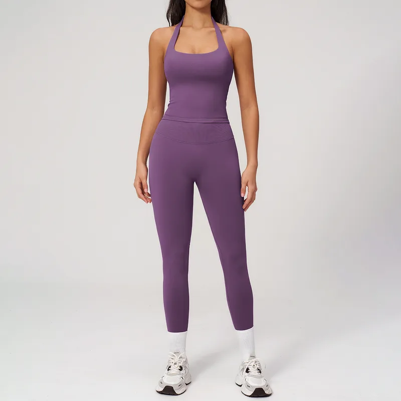 Women's Sports Bra Shorts Set