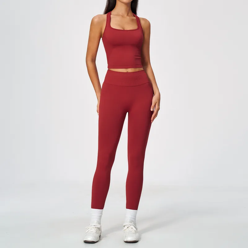 Women's Sports Bra Shorts Set