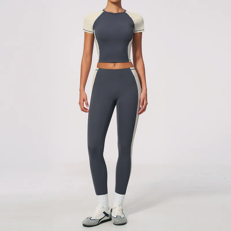 Women's Sports Bra Shorts Set