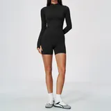 JS5112-2 · Jet Black Jet Black Women's Yoga Set Quick Dry Outdoor Quick Dry
