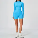 Sky Azure Women's Yoga Set Quick Dry Outdoor Quick Dry