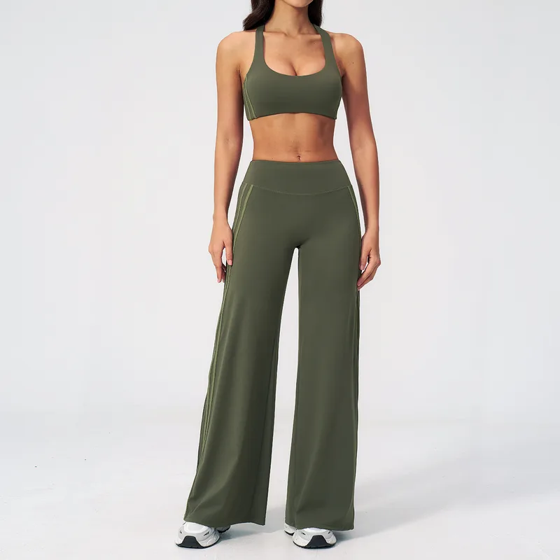 Women's Sports Bra Shorts Set