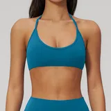 Peacock Blue Women's Running Long Sleeve Top Long Sleeve Brushed