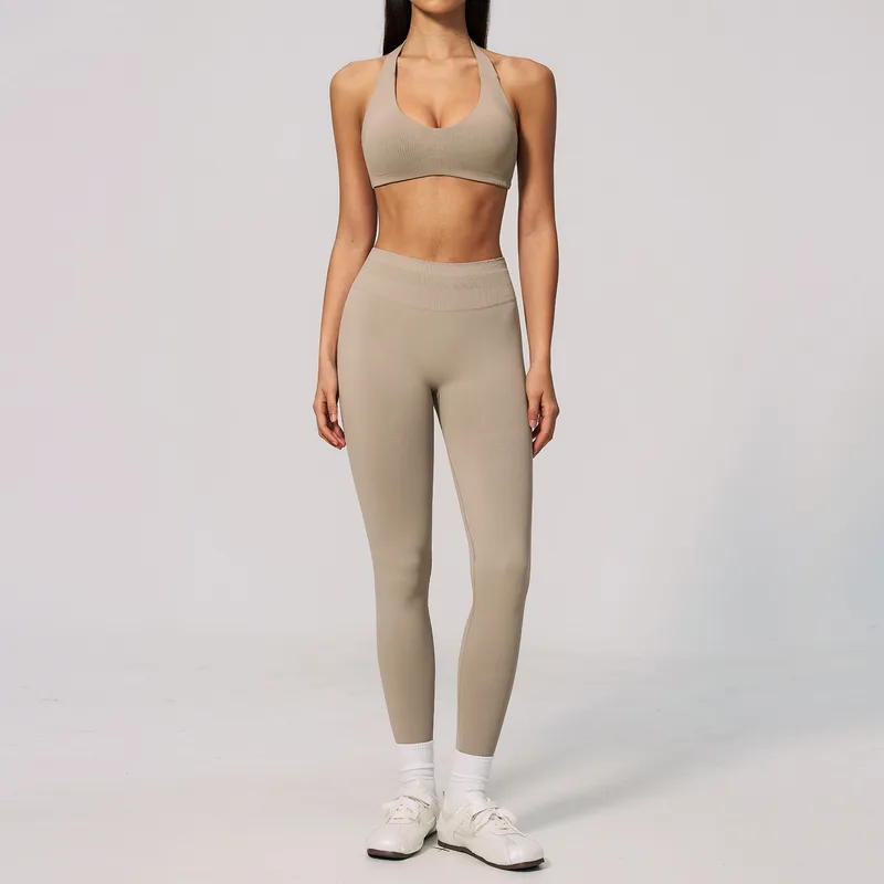Women's Sports Bra Shorts Set