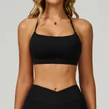 SB2030-3 · Jet Black Jet Black Women's Bare Feel Summer Sports Bra