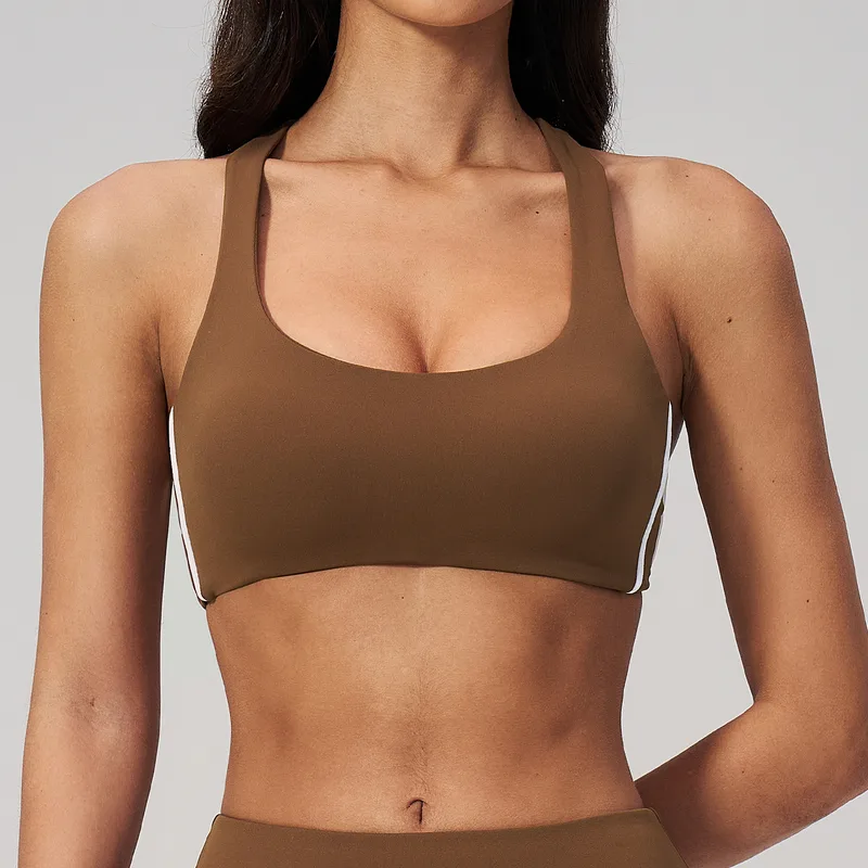 Women's Color Block Supportive Workout Bra