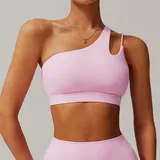 Sakra Pink Women's Bare Feel Backless Sports Bra