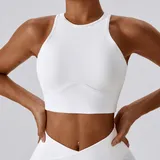 SB8333-1 · Swan White Swan White Women's Fitted Supportive Workout Bra