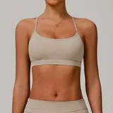 SB8347-1 · Linen Linen Women's Bare Feel Strappy Sports Bra