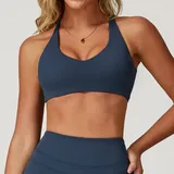 SB8863-4 · Badge Blue Badge Blue Women's Brushed Fitted Workout Bra