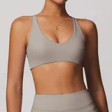 Linen Women's Brushed Fitted Workout Bra