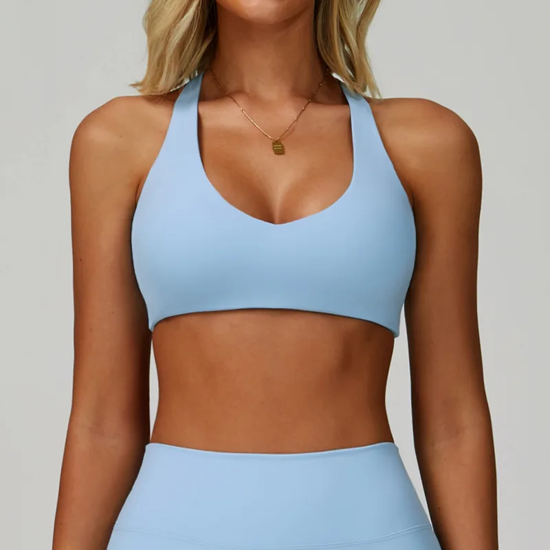 Women's Backless Bare Feel Sports Bra