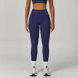 Navy Blue Women's Yoga Slimming Seamless Leggings