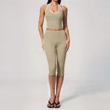 Linen Women's Quick Dry Pilates Yoga Set