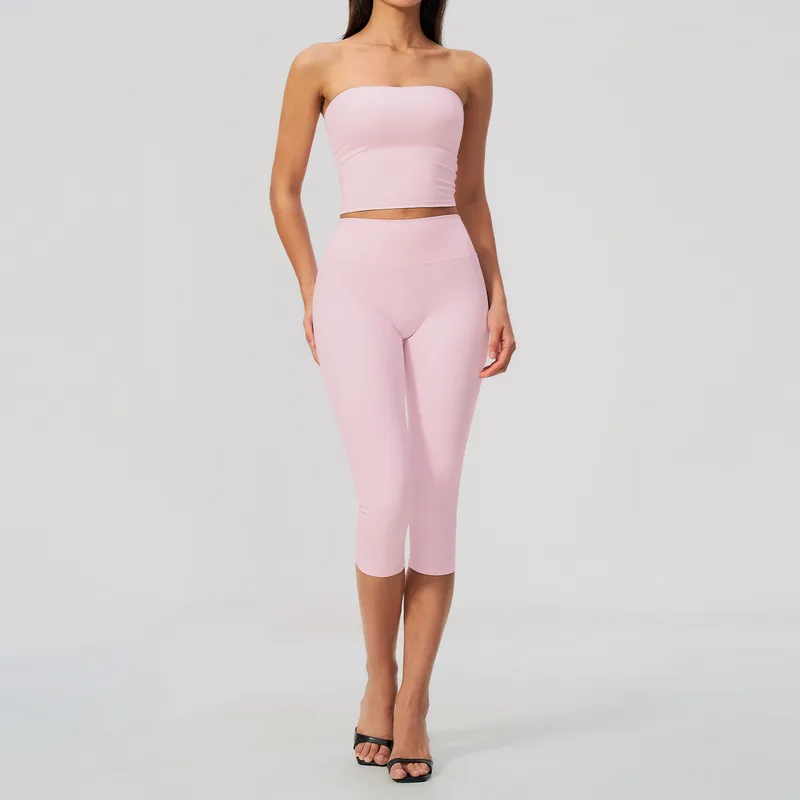 Women's Padded Fitted Yoga Set