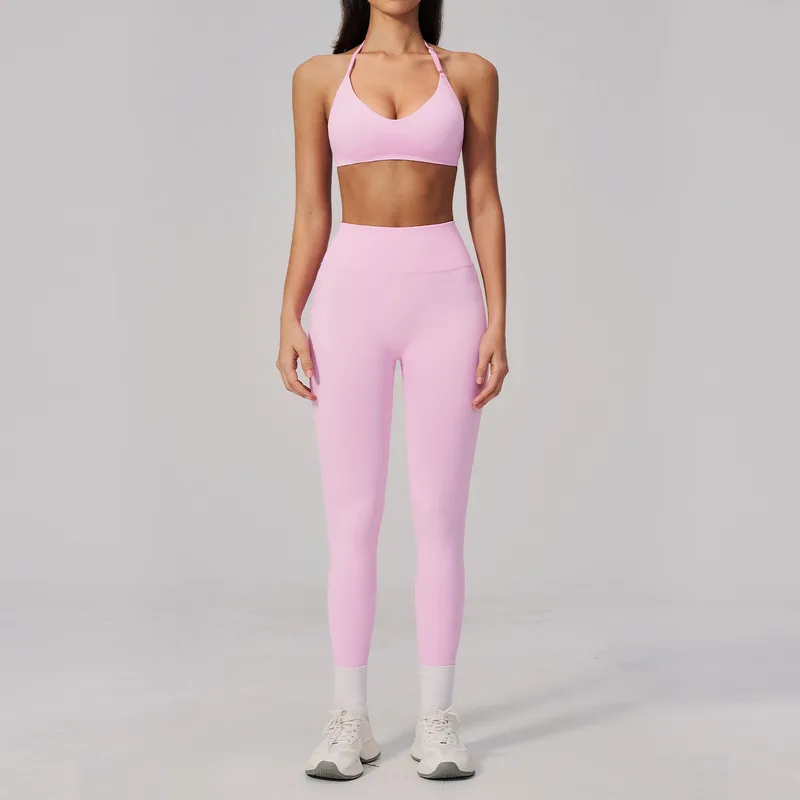Women's Sports Bra Shorts Set