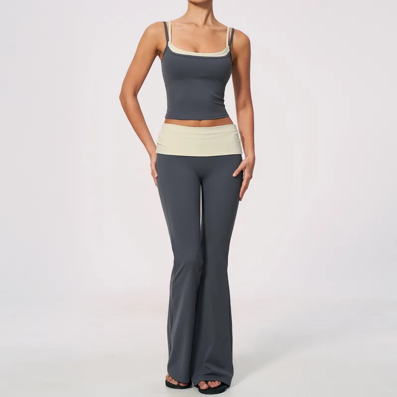 Women's Sports Bra Shorts Set