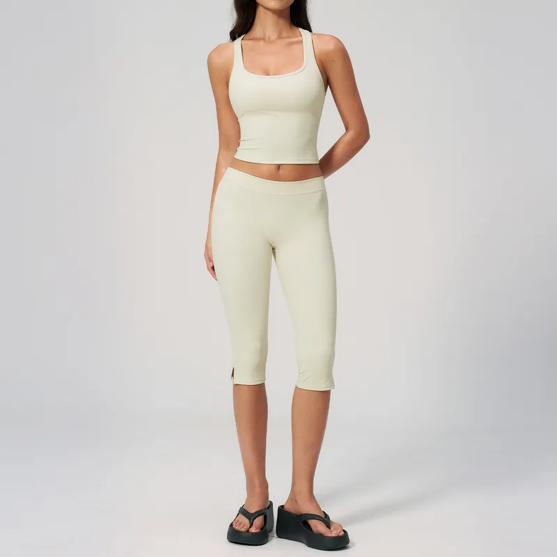 Women's Sports Bra Shorts Set