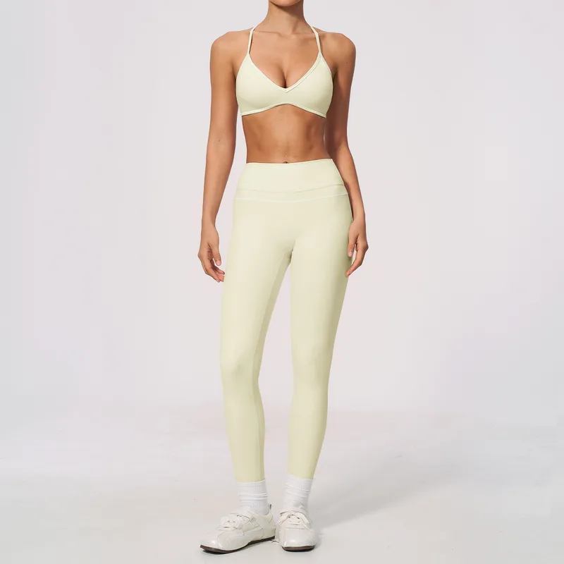 Women's Sports Bra Shorts Set