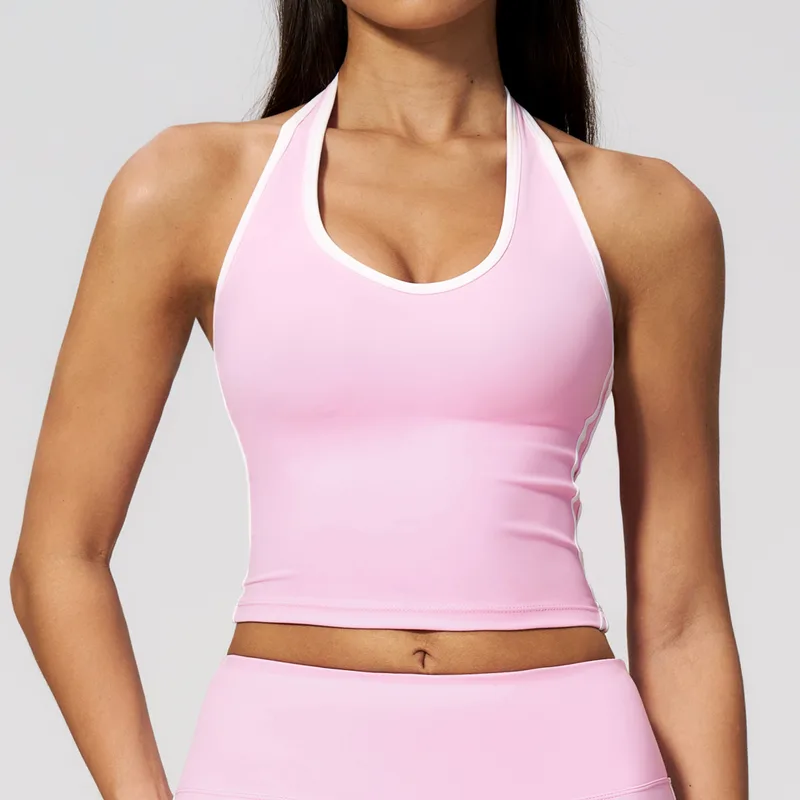 Women's Fitted Color Block Sports Bra