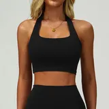 TT6116-3 · Jet Black Jet Black Women's Quick Dry Breathable Sports Bra