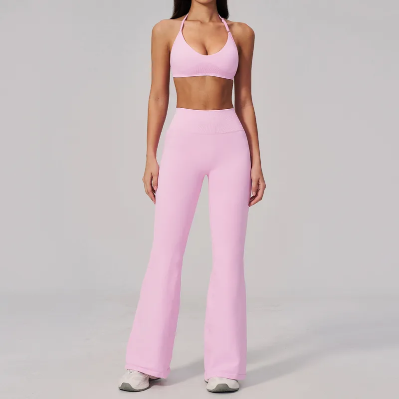 Women's Sports Bra Shorts Set