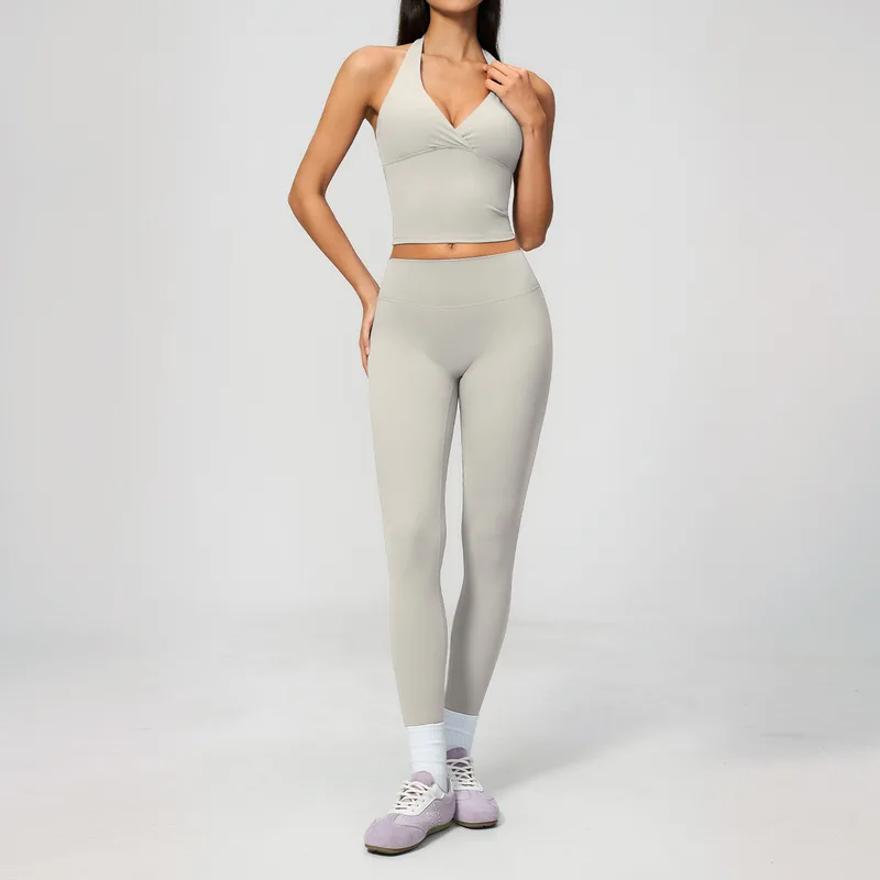 Women's Sports Bra Shorts Set