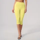 WS5529-13 · Goose Yellow Goose Yellow Women's Running Yoga Workout Shorts Brushed Slimming Fitted