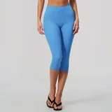 WS5529-16 · Seaside Blue Seaside Blue Women's Running Yoga Workout Shorts Brushed Slimming Fitted