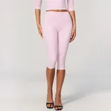 WS5529-3 · Falling Blossom Pink Falling Blossom Pink Women's Running Yoga Workout Shorts Brushed Slimming Fitted