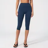 WS5529-9 · Badge Blue Badge Blue Women's Running Yoga Workout Shorts Brushed Slimming Fitted