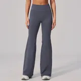 YL2557-4 · Blue Grey Blue Grey Women's Stretch Slimming Yoga Leggings