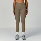 Light Coffee Women's Scrunch Slimming Yoga Leggings