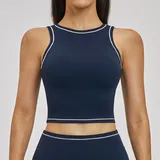 YL3562-2 · Abyss Blue Abyss Blue Women's Color Block Supportive Sports Bra