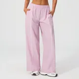 Lilac Women's Breathable Color Block Yoga Leggings