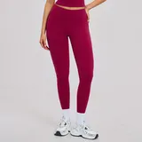 YL8455-5 · Raspberry Red Raspberry Red Women's Quick Dry Slimming Yoga Leggings
