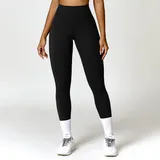YL8503-2 · Jet Black Jet Black Women's Bare Feel Control Yoga Leggings