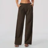 YL8793-5 · Espresso Black Espresso Black Women's Quick Dry Relaxed Yoga Leggings