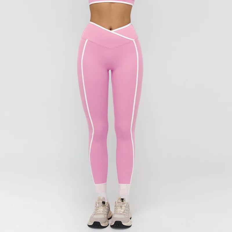 Women's Bare Feel Foldover Workout Leggings