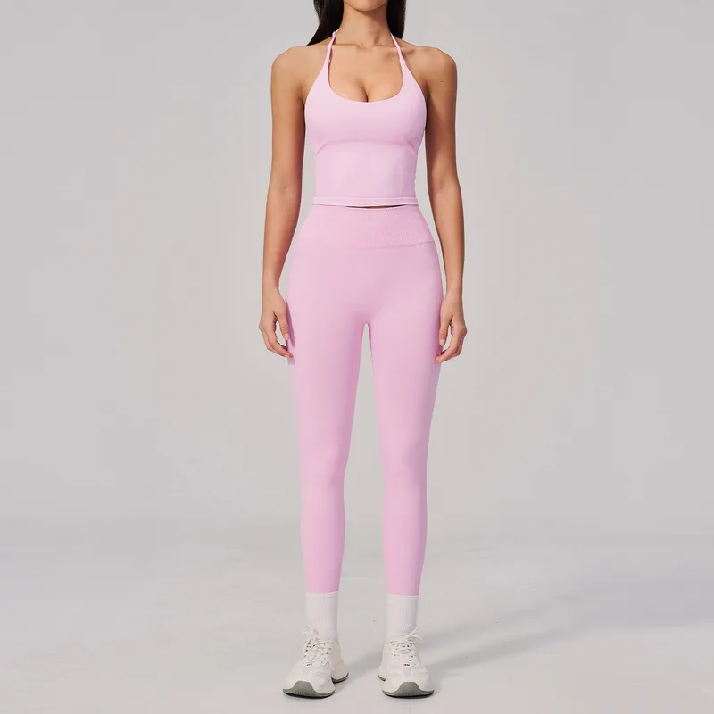 Women's Sports Bra Shorts Set